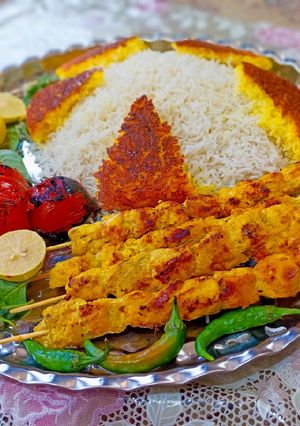 عکسی از دستور جوجه کباب