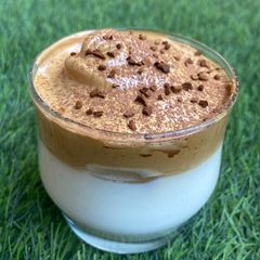 A picture of Dalgona Coffee.