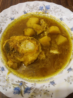 عکسی از دستور اشکنه آویشن