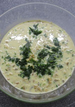 Tejszínes 🍶 gombamártás 🍄 szárított gombából recept fotója