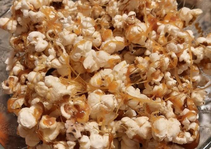 Caramel Popcorn (simple and crunchy)