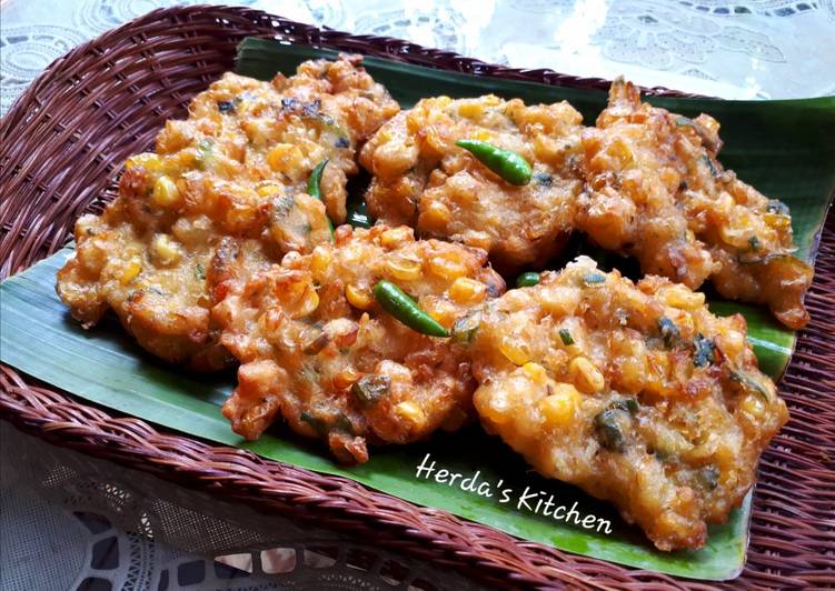 Bakwan Jagung Pedas Crispy