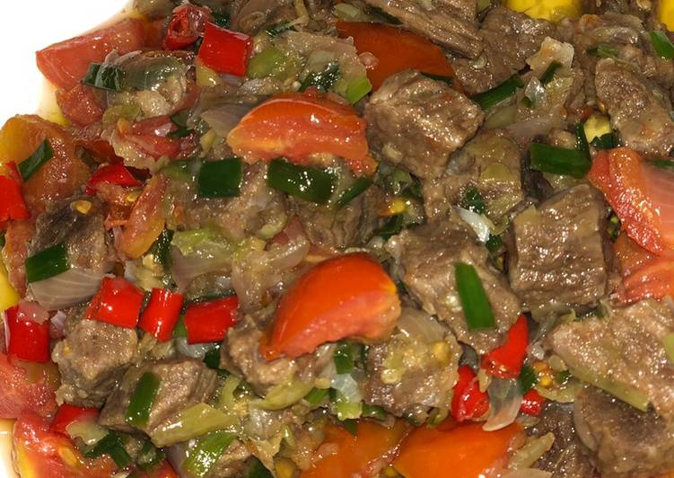 Daging sambel pecak