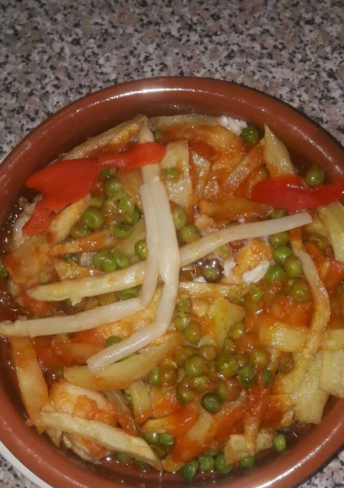 Una foto de Cazuela de merluza