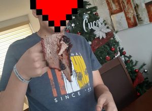 Una foto de Muy rico brisket ahumado en asador convencional