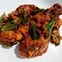 A picture of Chicken drumstick masala.