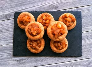 Almás pite süti gluténmentesen recept fotója