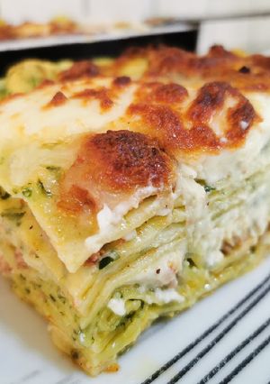Φωτογραφία της συνταγής Lasagna με σπανάκι!