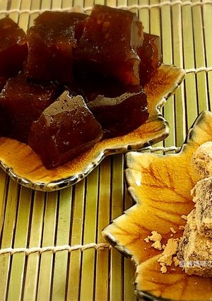A picture of Traditional Brown Sugar Tapioca Jelly (粉粿).