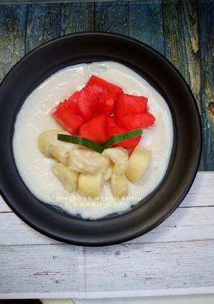 Foto resep Singkong Merah Putih