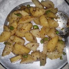 A picture of Jeera aloo.