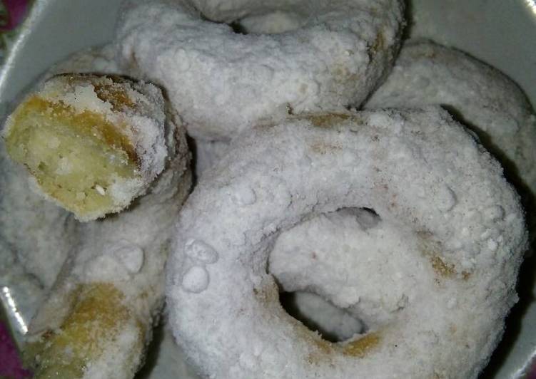 Resep masakan Donat singkong salju | Cara Bikin Donat singkong salju Yang Sedap