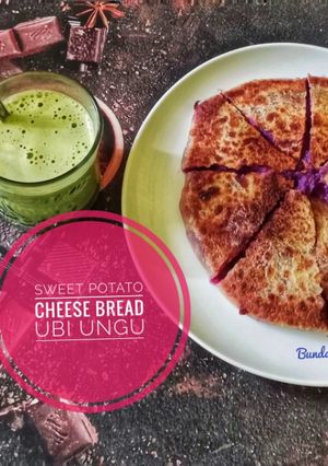 Foto resep 855. 🍠🅂weet Potato Cheese Bread Ubi Ungu