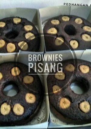 Foto resep Brownies Pisang