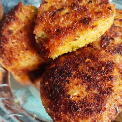 A picture of Leftover tuvar dal cutlets.