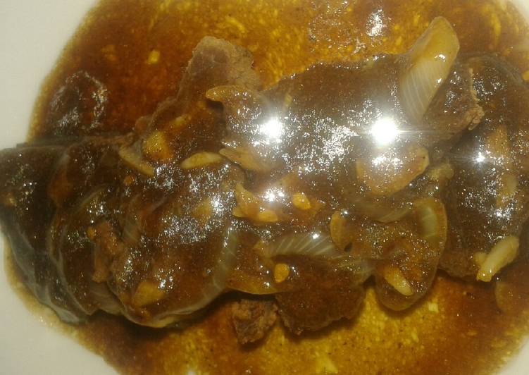 Day20.Steak Daging Sapi Saos Lada Hitam#PekanINSPIRASI