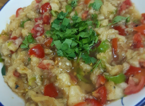 صورة لوصفة بابا غنوج