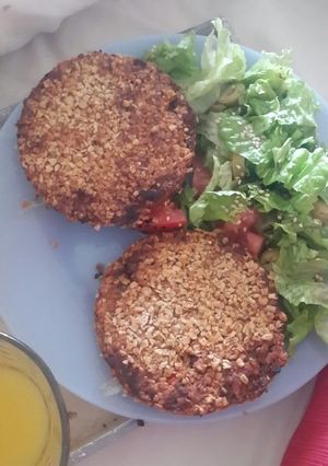 Una foto de Hamburguesas de lenteja