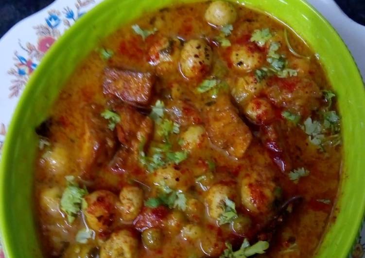 How to Make Quick Makhana matar paneer ki sabjee Cooking Basics for Beginners