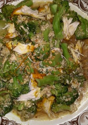Foto resep Tumis Brokoli Suwir Ayam