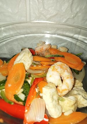Foto resep Tumis caisim udang