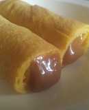 Panqueques con dulce de leche