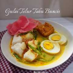 Gulai Telur Tahu Buncis-レシピのメイン写真