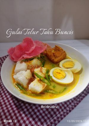 Foto resep Gulai Telur Tahu Buncis