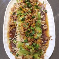 A picture of Steamed Luffah.