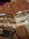 Pastelitos de tiramisú con merengue