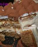 Pastelitos de tiramisú con merengue