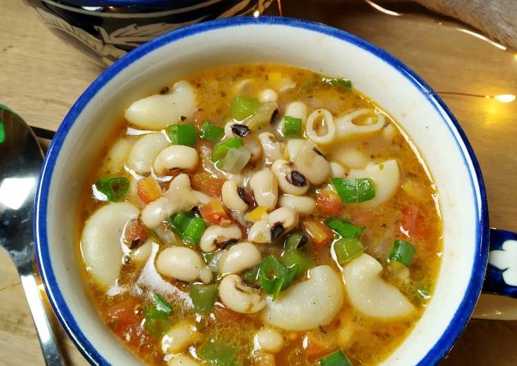 Healthy Recipe of Black Eye Bean Soup