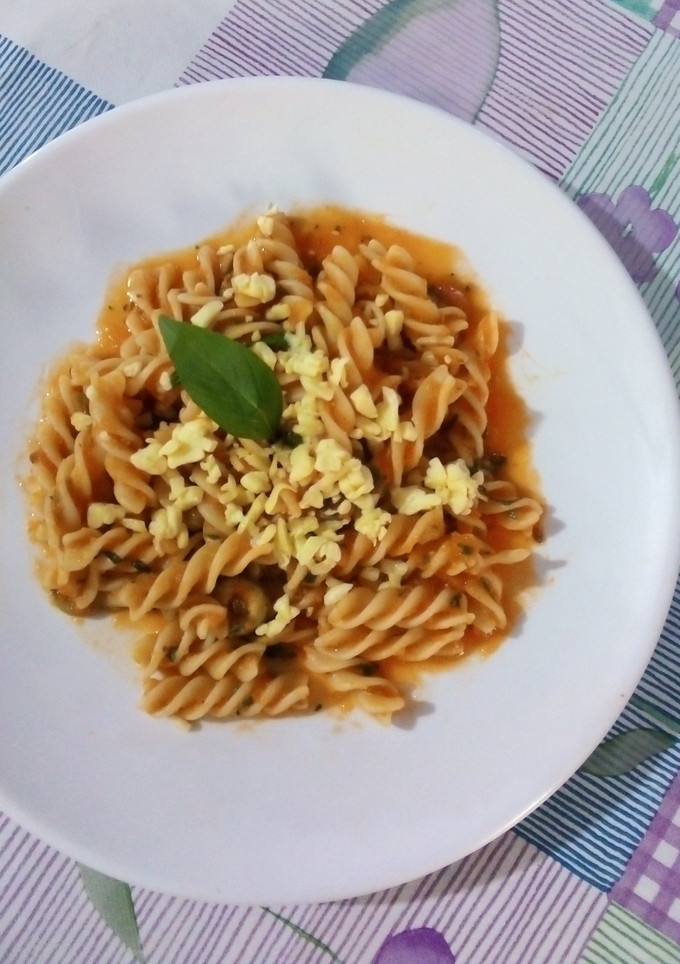 Una foto de Pasta a la Puttanesca