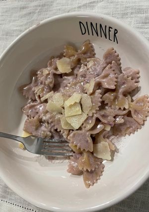 A picture of Lambrusco Pasta🍝.