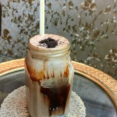 Coffee Chocolate Brownie Mystery Smoothie A picture of Coffee Chocolate Brownie Mystery Smoothie.