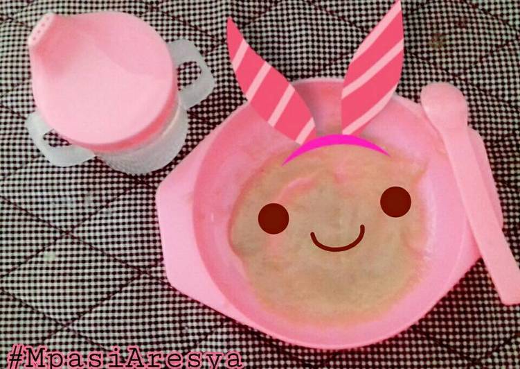 Bahan Mpasi 6m+ : Pure Pisang Pir | Bahan Membuat Mpasi 6m+ : Pure Pisang Pir Yang Enak Dan Lezat