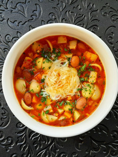 Olasz tarkabableves kagylótésztával 🇮🇹 👌 recept fotója