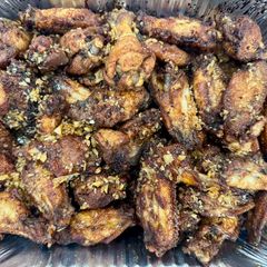 A picture of Honey Garlic Wings.