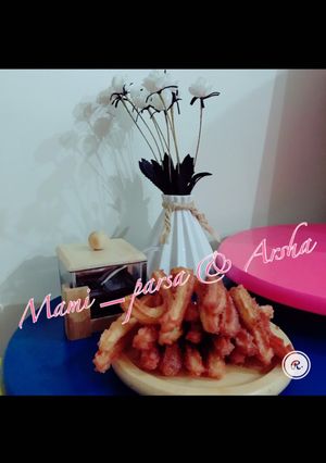 عکسی از دستور چوروس همراه با سس شكلات