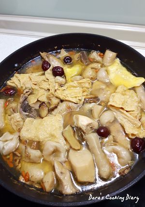 藥膳麻油雞鍋 的食譜成品照片