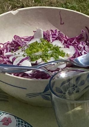 Une photo de Coleslaw de Chou rouge