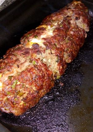 Una foto de Pan de carne delicioso!