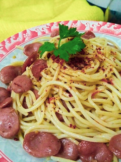 Foto resep Aglio e Olio Spaghetti 🍝