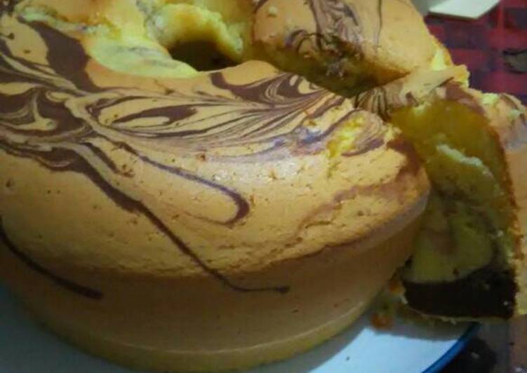 Marble cake simple