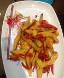 Papas al horno con pimentón y romero