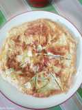 Telur Dadar Isi Otak Sapi