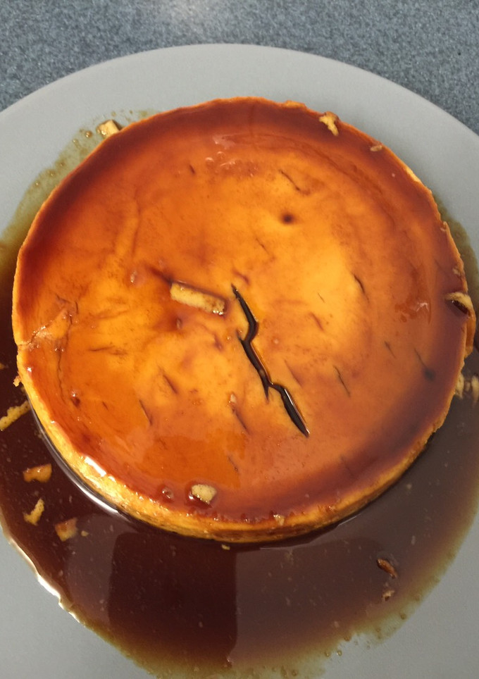 Una foto de Tarta de queso al horno