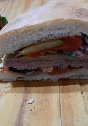 Una foto de Lomito canadiense (sándwich)