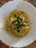 #549 Spaghetti con tonno, limone e parmigiano 🐟🍋🐟🍋