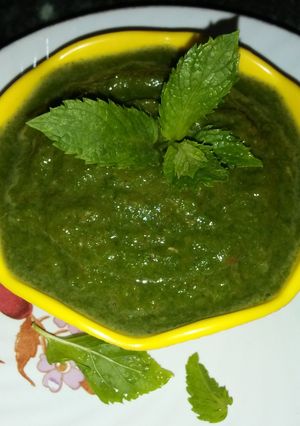 पुदीना चटनी (Pudina Chutney Recipe in Hindi) रेसिपी मुख्य फोटो